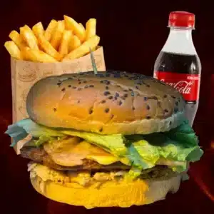 Combo - Hamburguesa la Hiper con Carne