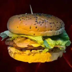 Hamburguesa la Hiper con Pollo